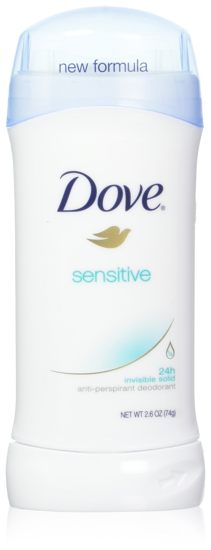 Product image of Dove Deodorant Invisible Solid Sensitive Skin 2.6 oz 2.57 fl oz 2.6 oz Pack of 6